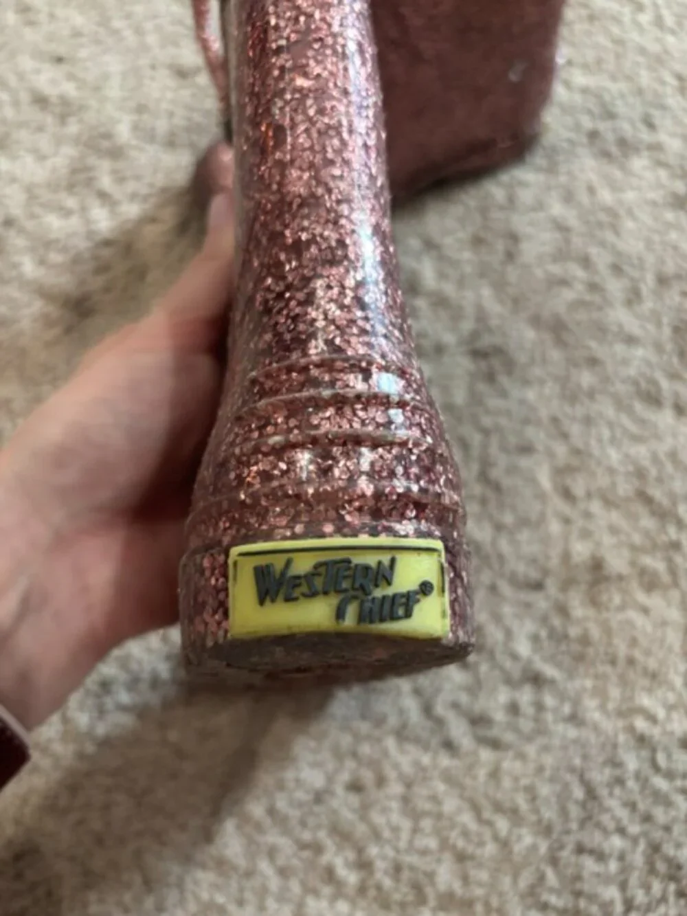 Little Kid Sparkle Rain Boots